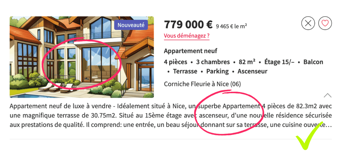 Rediger une annonce immobiliere performante