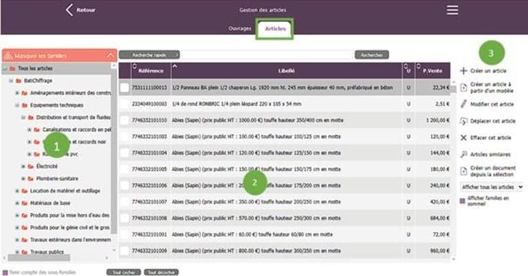 Robbin logiciel paysagiste facturation et devis
