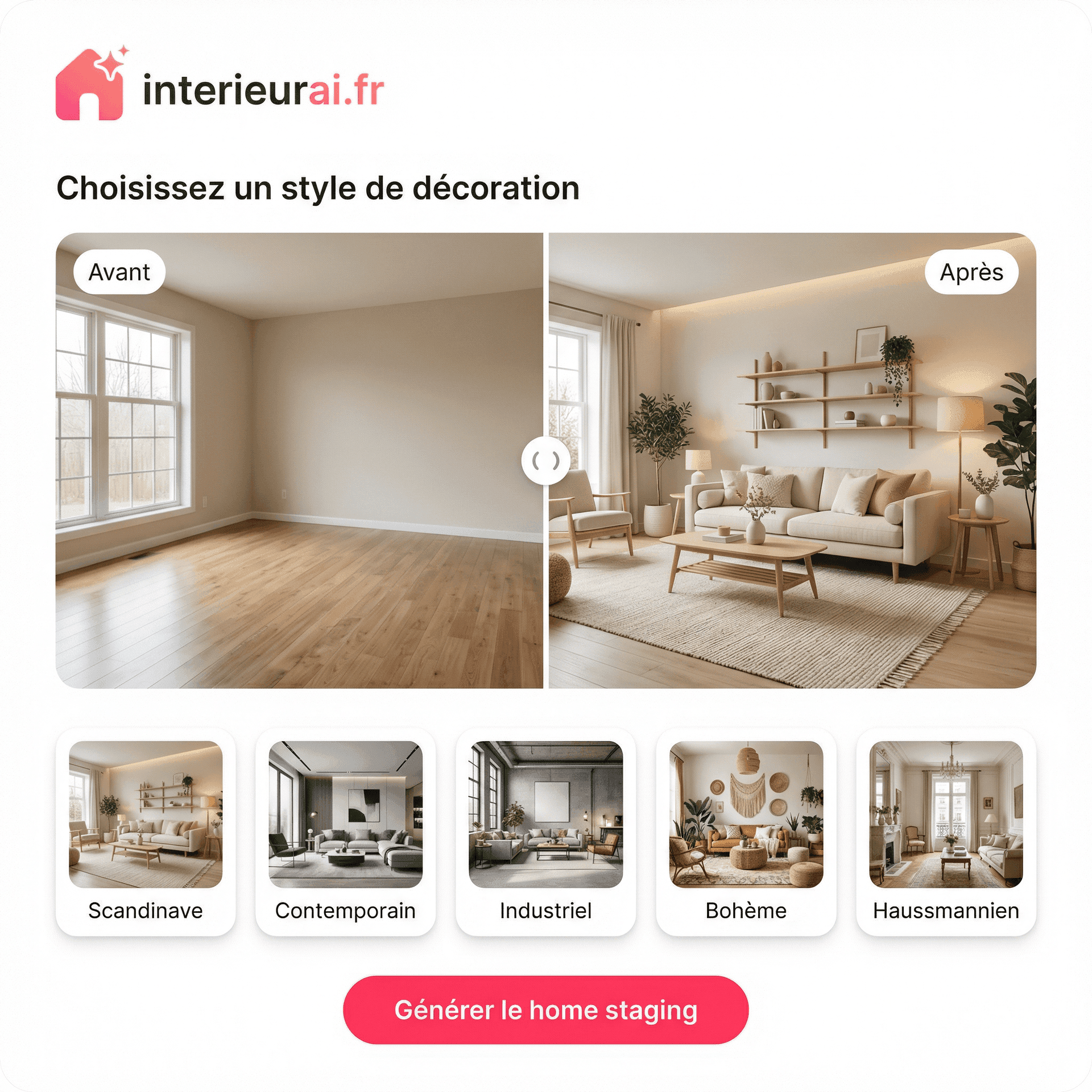 Sélection du style de décoration