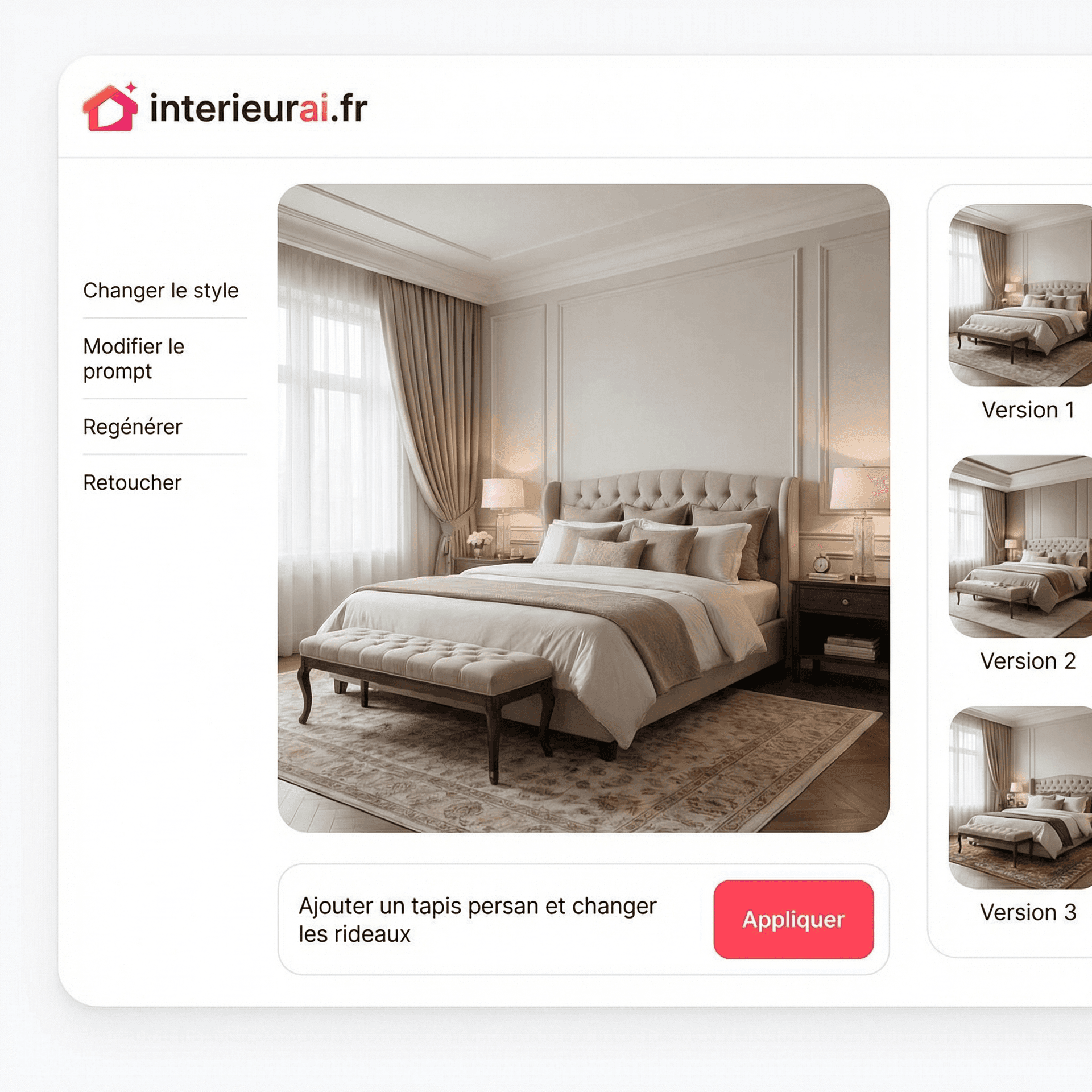 L'éditeur InterieurAI
