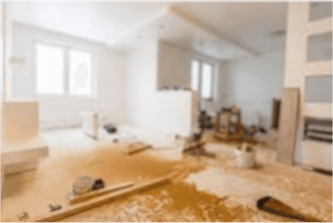 Photo floue sans home staging